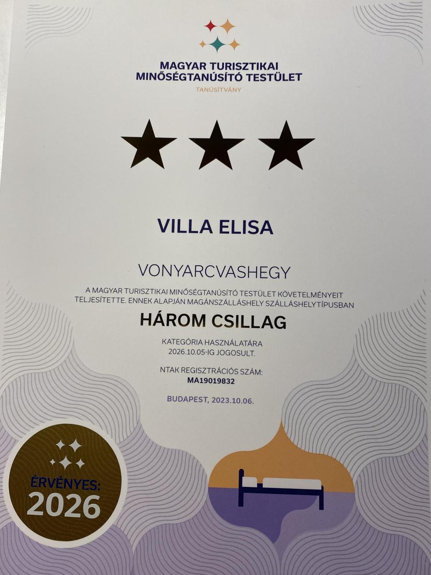 Villa Elisa Vonyarcvashegy Ngoại thất bức ảnh
